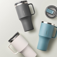 LocknLock Metro King Tumbler กระติกน้ําร้อน 820ml ความจุขนาดใหญ่พร้อมที่จับ LHC4326