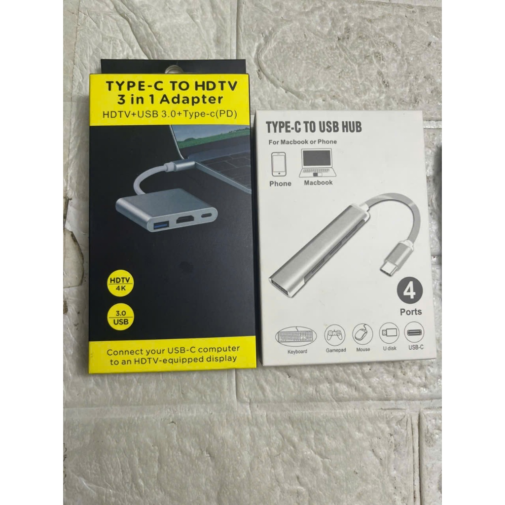 2 อะแดปเตอร์ Type c เป็น HDMI USB Type c