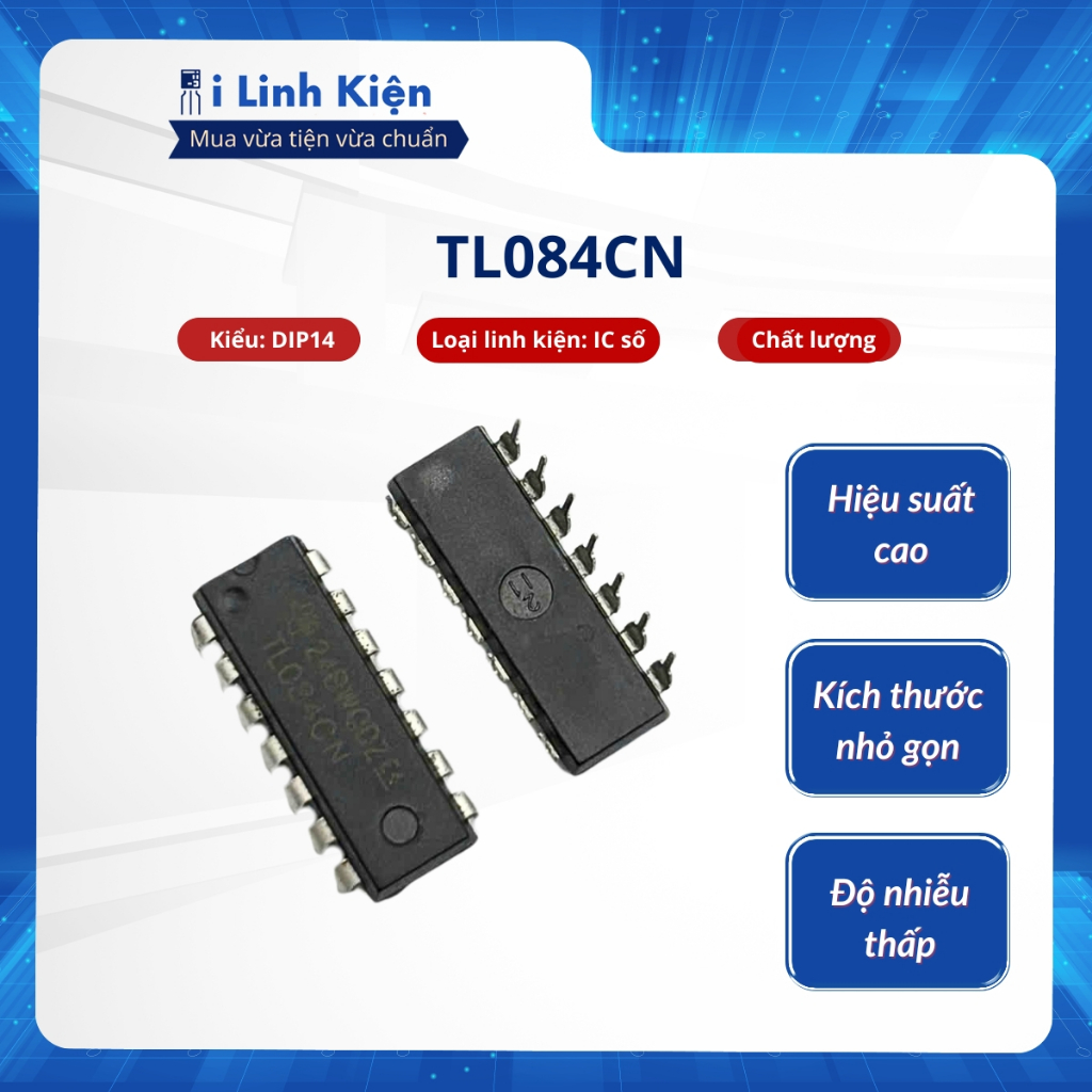 TL084 TL084CN DIP-14 ของแท้ TI