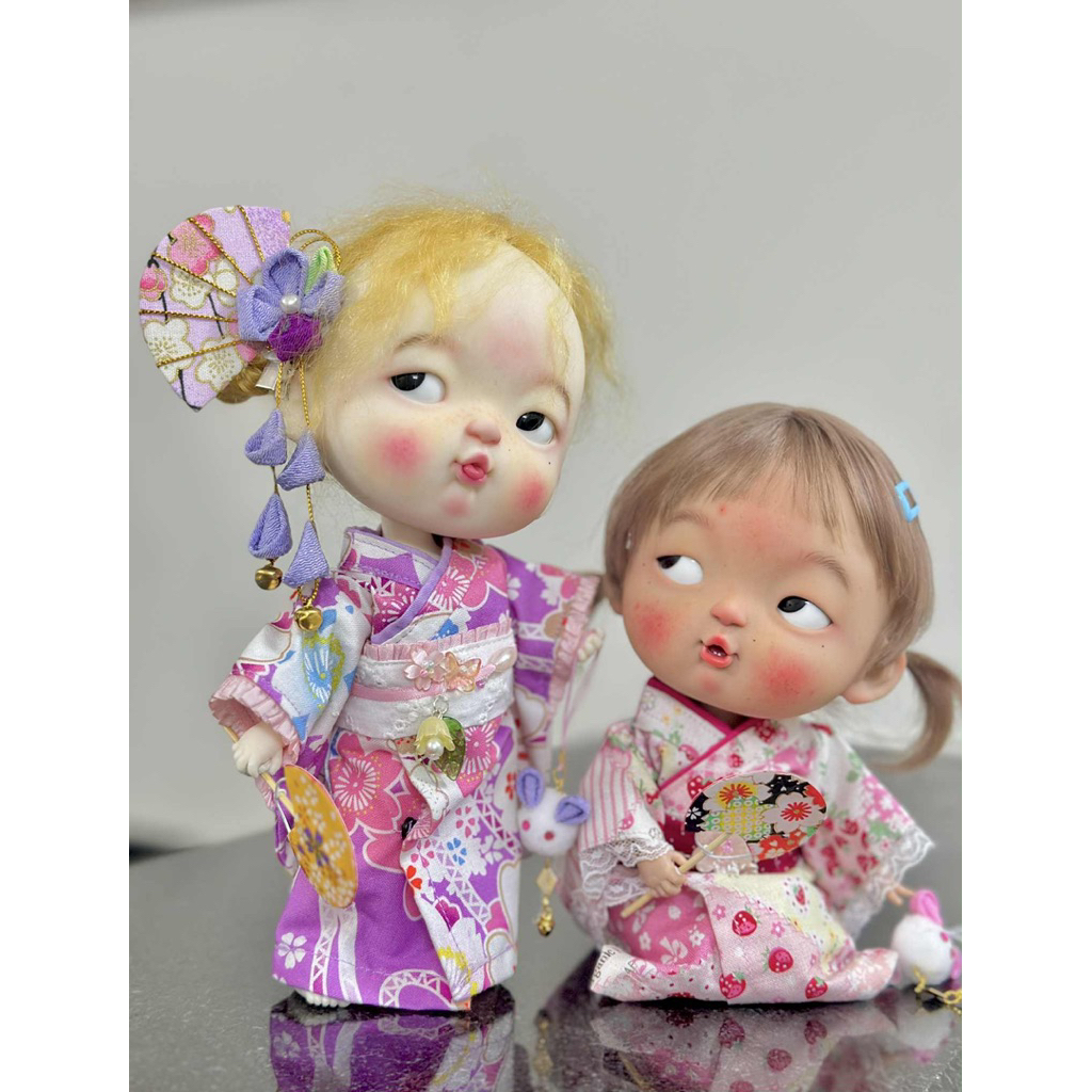 ชุดยูกาตะกิโมโนญี่ปุ่นสําหรับ Ob11,BJD,ob24,ob22,ตุ๊กตาบลายธ์