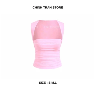 เสื้อเชิ้ตผ้าฝ้ายยืดผู้หญิงอินเทรนด์ - ร้าน Chinh Tran