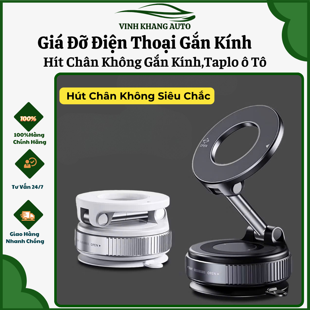 ที่วางโทรศัพท์ในรถยนต์ K007 แท่นยึดกระจกแบบแม่เหล็กสูญญากาศ, Taplo สุดแกร่ง