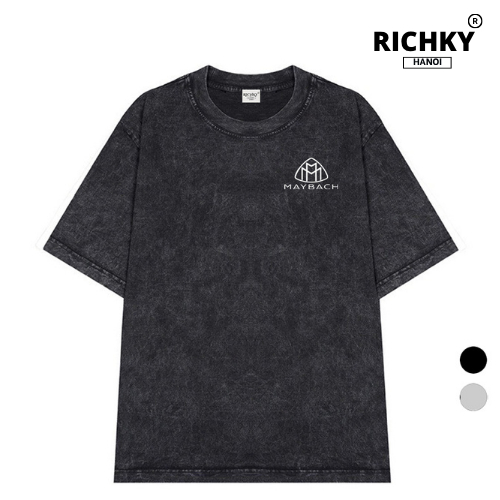Wash Richky Hanoi Premium Tee Logo ซ้าย Mercedes Maybach Luxury Car