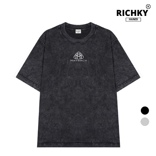 Wash Richky Hanoi Premium Tee Logo Mid Mercedes Maybach Luxury Car