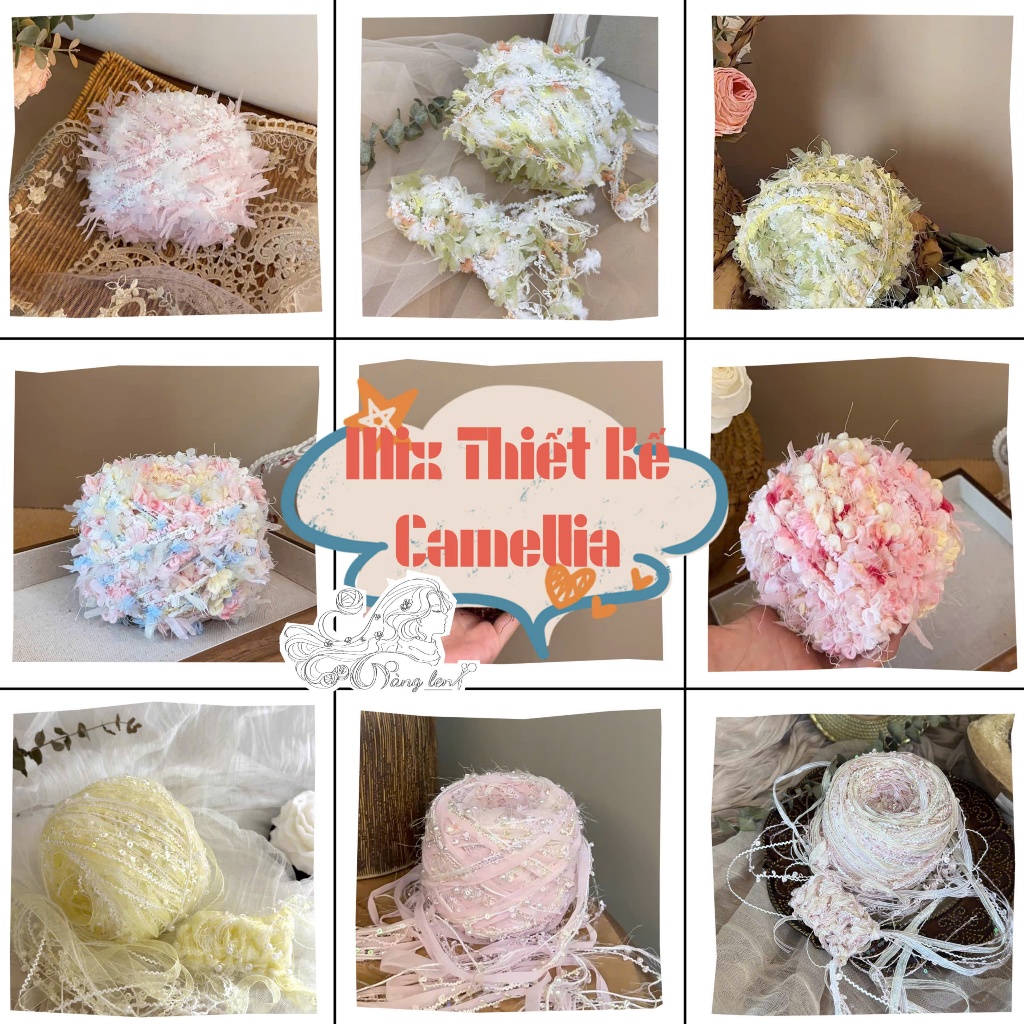 Wool Mix Design 100g - Camellia Studio