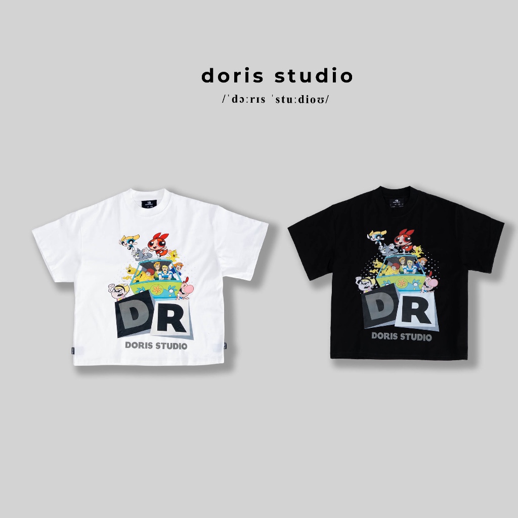 [Opening Deal] เสื้อยืด Doris / Doris ใน DR Boxy / ฟอร์มกล่อง unisex