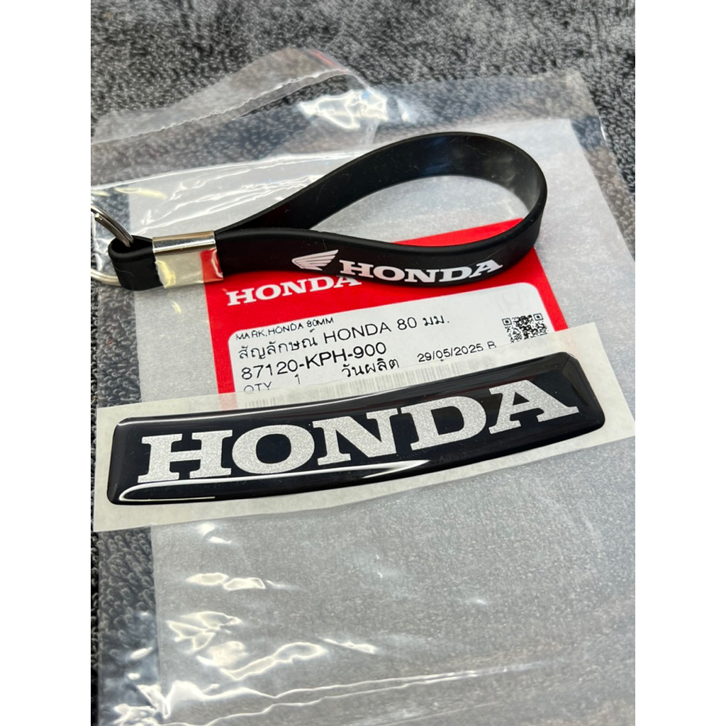 💫🇹🇭🏆BIỂU TƯỢNG LOGO HONDA MẶT NẠ WAVE125i 2004 80mm ZIN CHÍNH HÃNG 87120-KPH-900 สัญลักษณ์ โลโก้ ฮอน