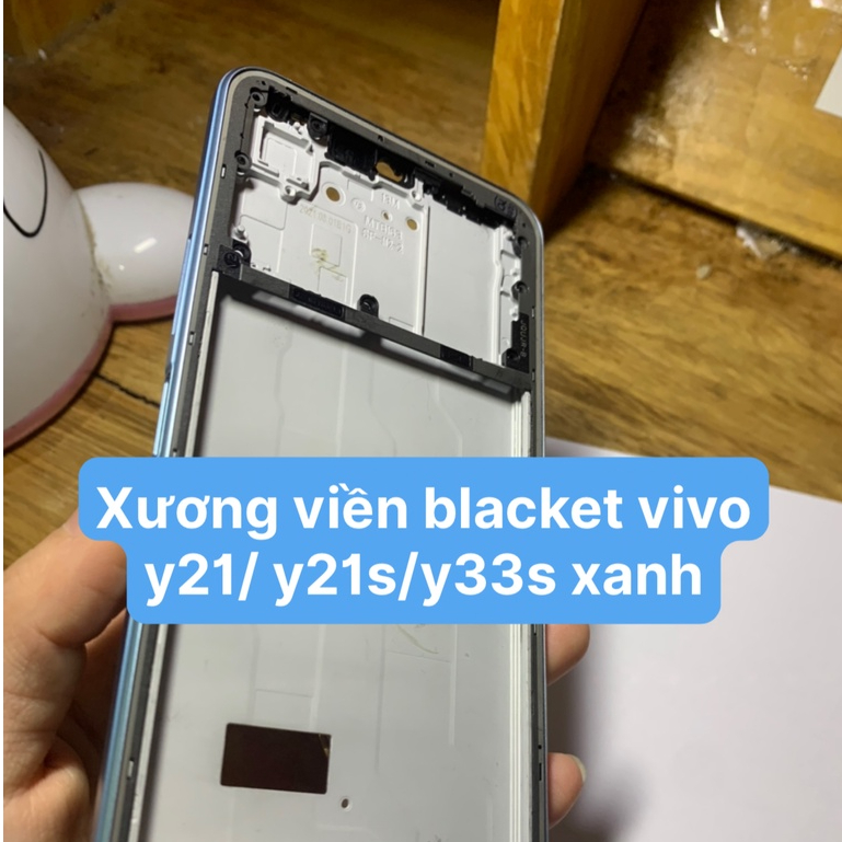 กรอบพร้อมกรอบโทรศัพท์สําหรับ vivo Y21/ Y21s/ Y33s
