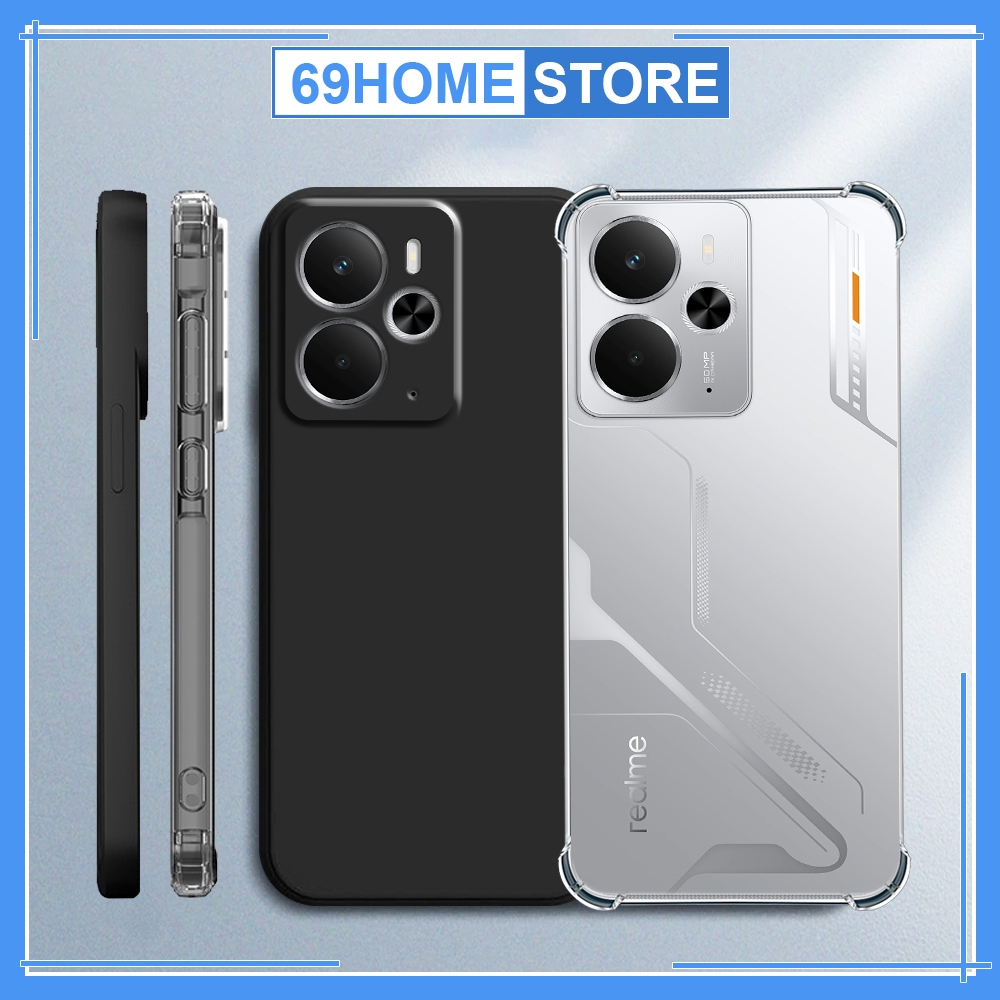 เคส Realme 14 5G / 14T 5G กันกระแทก โปร่งใส ป้องกันกล้อง