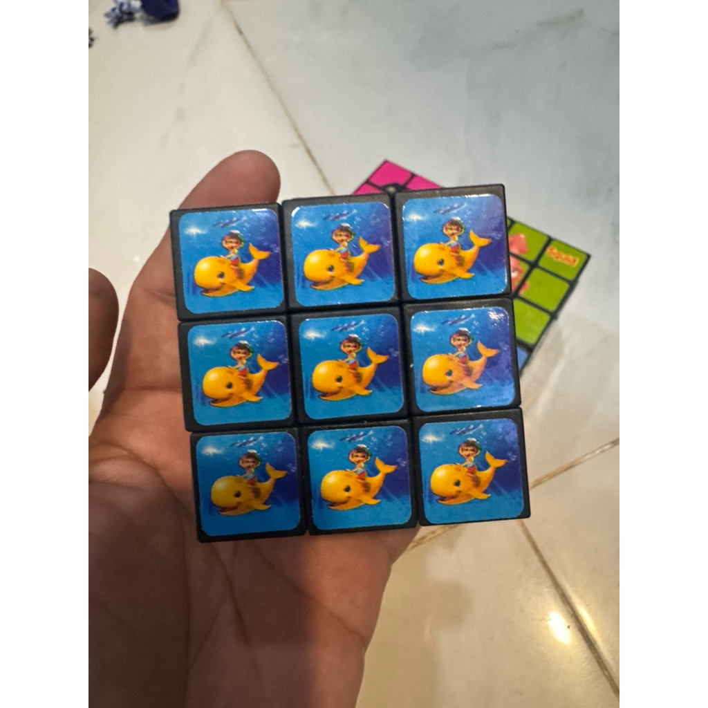 กิ๊ฟเค้ก Rubik 3x3 MarineBoy