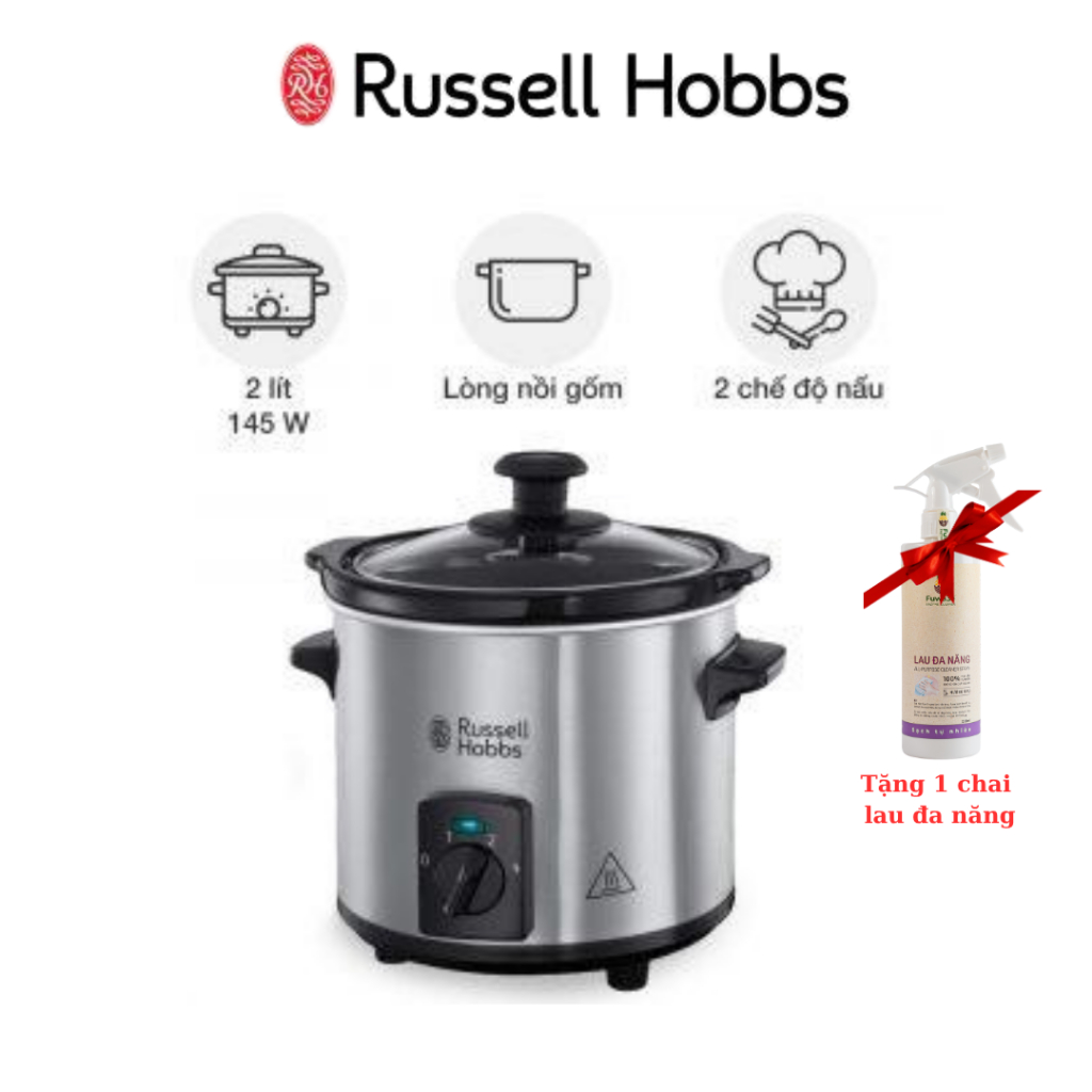 Russell Hobbs หม้อตุ๋น 2 ลิตร 25570-56 Compact Living - ของแท้ นําเข้าจากเยอรมัน & EU
