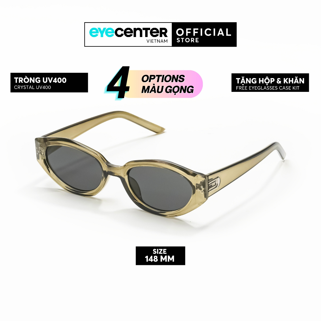 แว่นกันแดด EYECENTER S138S สําหรับผู้ชายและผู้หญิงทําจากพลาสติกน้ําหนักเบาพิเศษนําเข้าจาก Eye Center