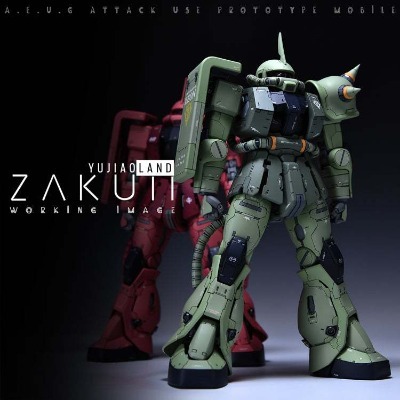 MG 1/100 Zaku II YuJiao Land โมเดลเรซิ่น | ตุงฮอนดาเกม