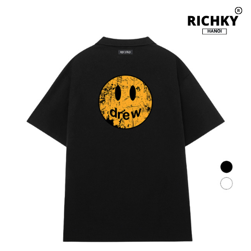 Richky Hanoi Premium Tee Drew Faded Polo Collared T-Shirt