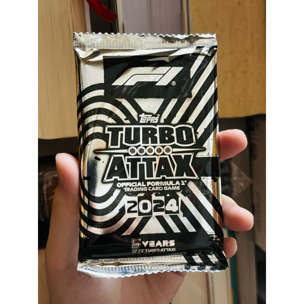 แพ็คการ์ดมือ RACING F1 TOPPS TURBO ATTAX 2024 (Made in INDIA)