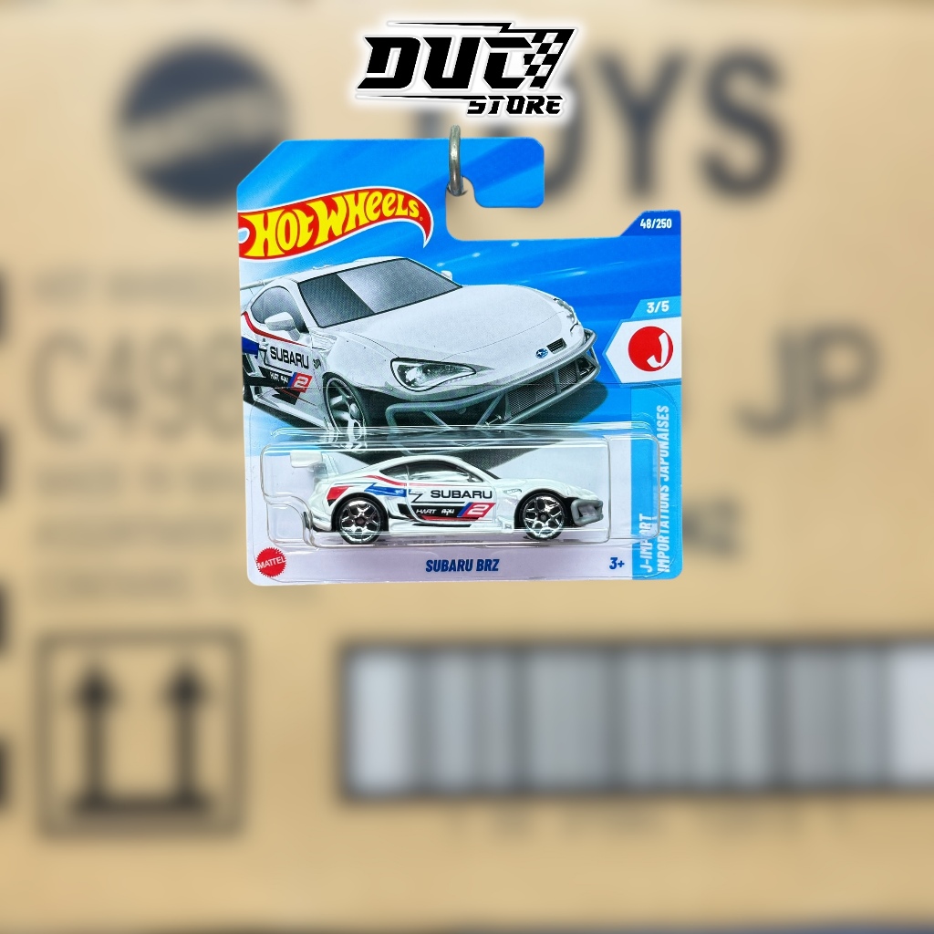 Ducstore รถโมเดล JBB55 Hot Wheels Subaru BRZ - เคส L พื้นฐาน 2025