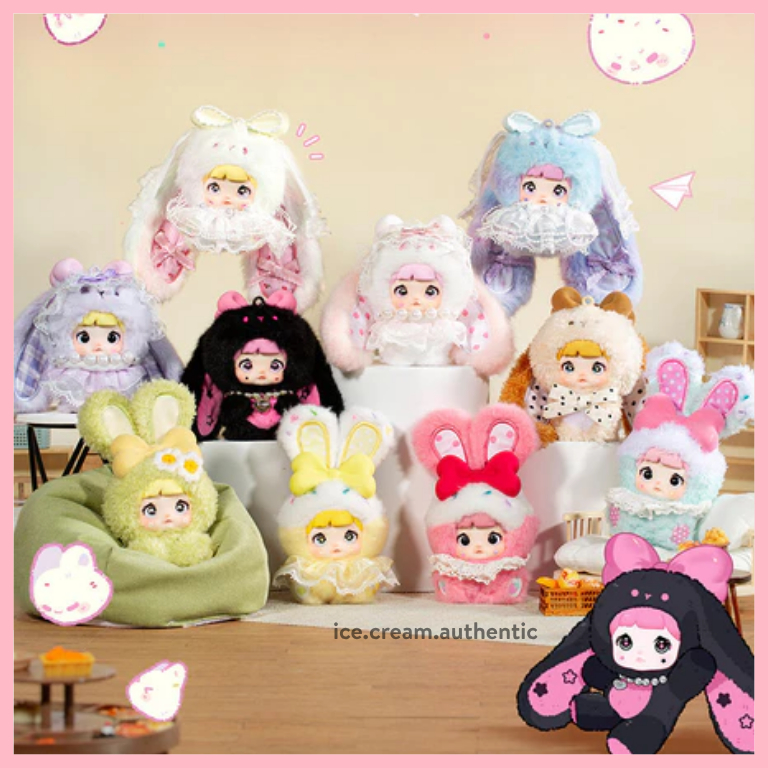 [จัดส่งด่วน] ครบชุด 8 กล่อง Nommi Mibao V2 กระต่ายน่ารักแท้