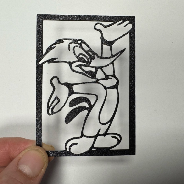 C04 - สติ๊กเกอร์ติดผนัง Woody Woody Woodpecker