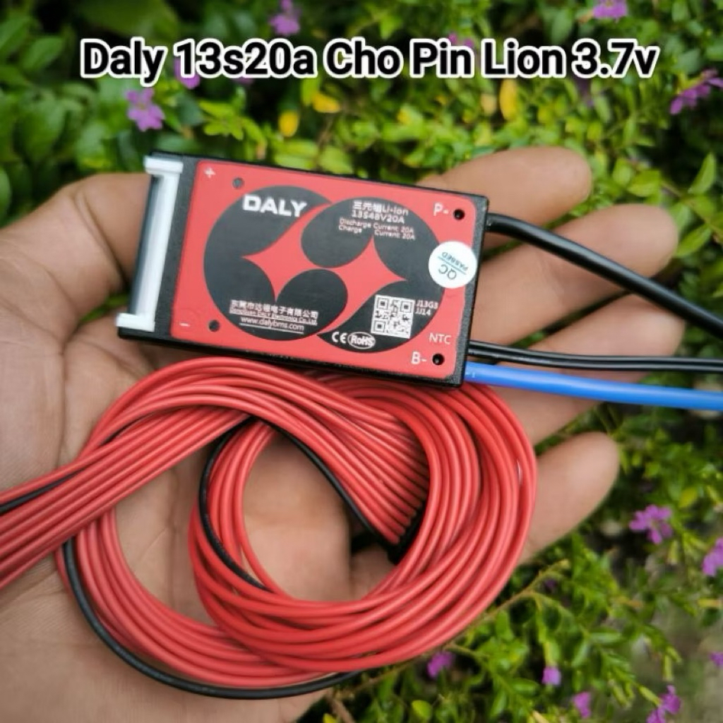 วงจร DALY 13s 48v 20A BMS สําหรับยานพาหนะไฟฟ้า