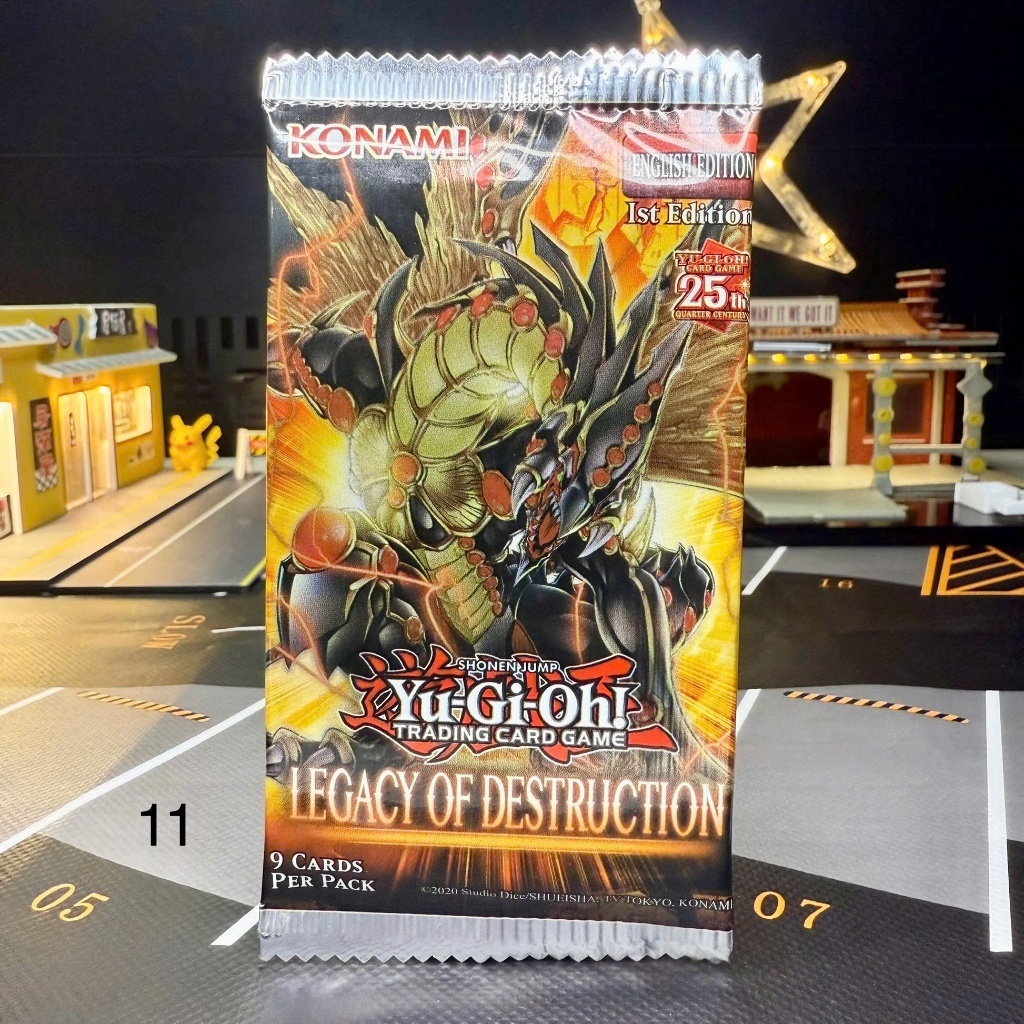 Yu-Gi-Oh! Legacy Of Destruction Booster Pack รุ่นที่ 1