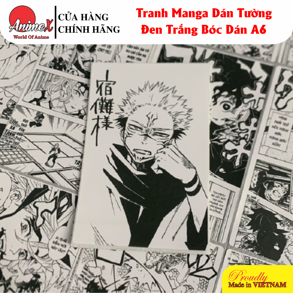 Combo 100 แผ่นวอลล์เปเปอร์อะนิเมะ Mangawall ภาพโปสเตอร์การ์ตูนโต๊ะศึกษาตกแต่ง AnimeX