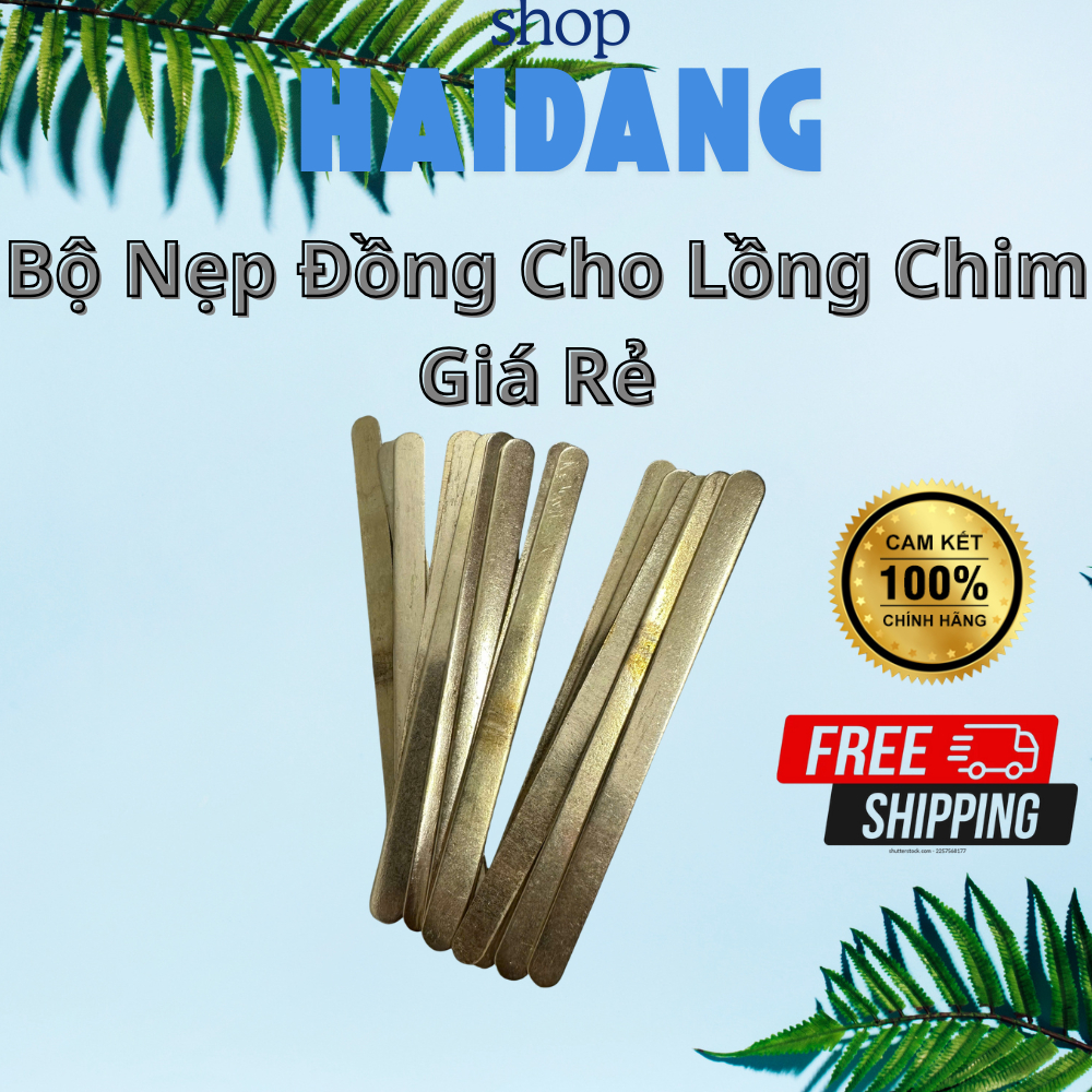 ชุดเฝือกทองแดง (3 ชิ้น) สําหรับกรงนกแนะนํา - Cresteds - Choe, เฝือกทองแดงราคาถูกสําหรับกรงนก