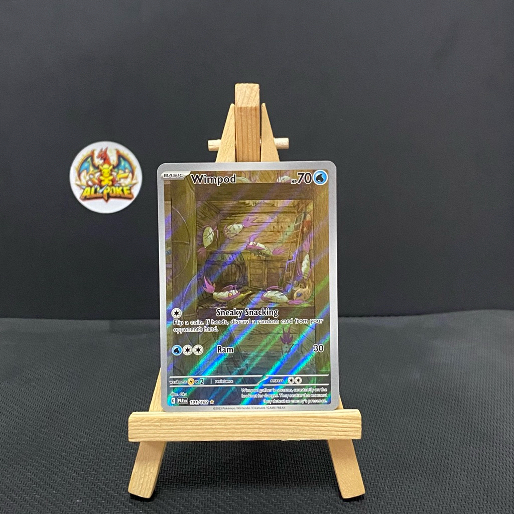 การ์ด [ Pokemon TCG ] การ์ดเกม Wimpod - 191/182-M-NM