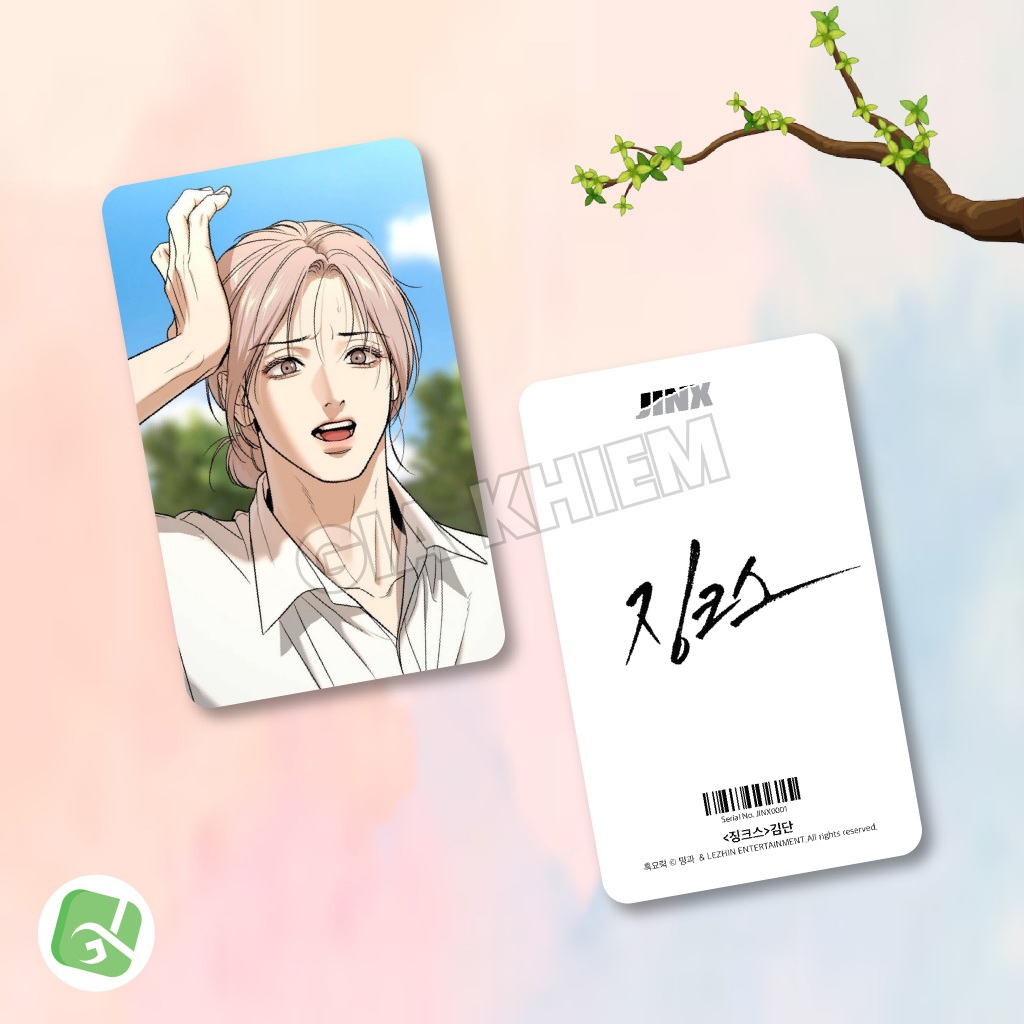 JIDX Bad Luck Photocard (P5) - ขนาด 5.5x9ซม.