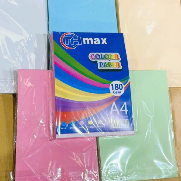 A4 Thai Color Cover 180gsm (1 stack/100T)