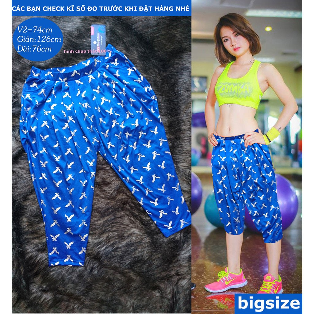กางเกง Bigsize zumba / bigsize DANCE PANTS