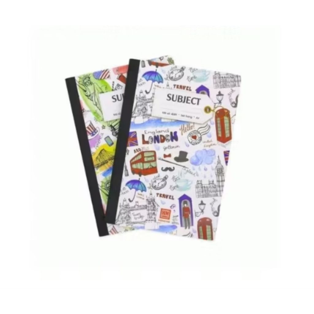 สมุดโน๊ต A4 มีเส้นแนวนอน 360 หน้า - 4589