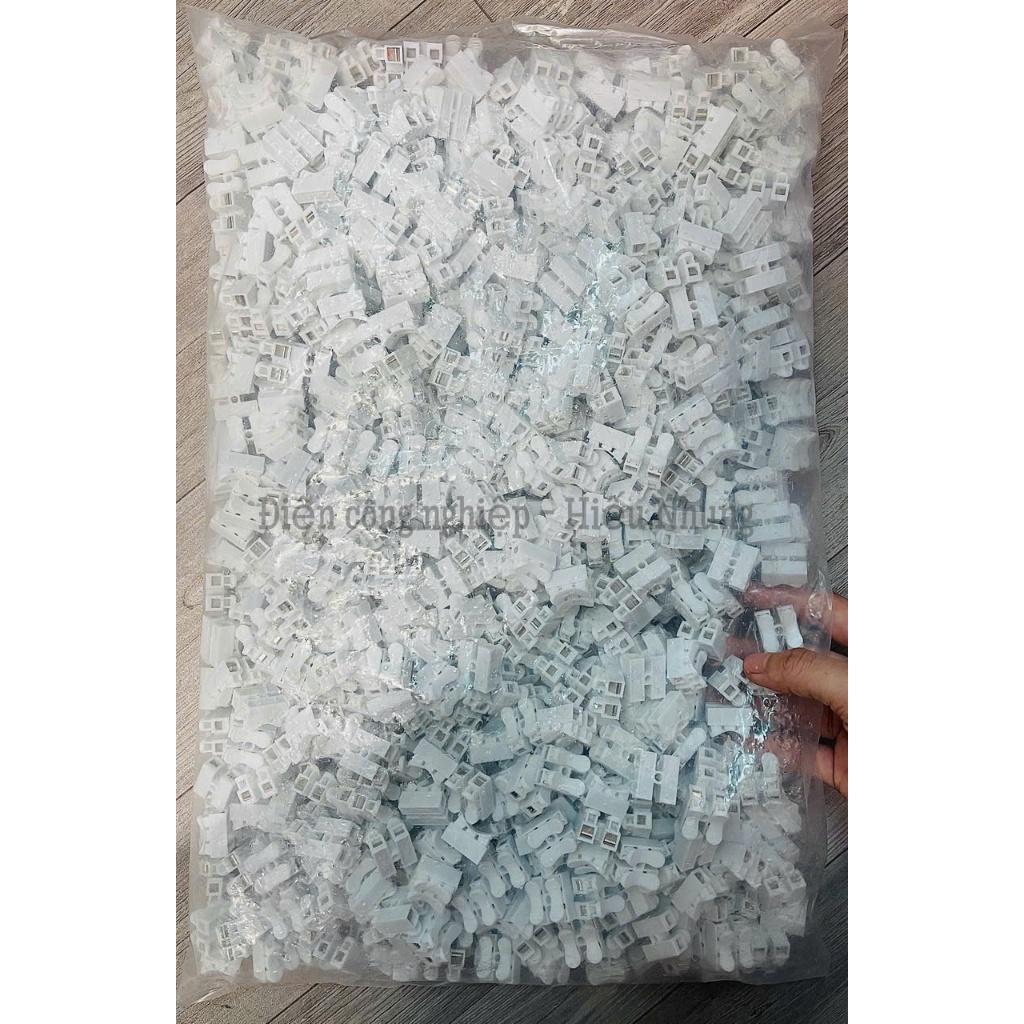 (ถุง 1000 ชิ้น) ข้อต่อสวมเร็ว CH2. 2p CH2 ขั้วต่อเร็ววงจรป้องกันการสั้น