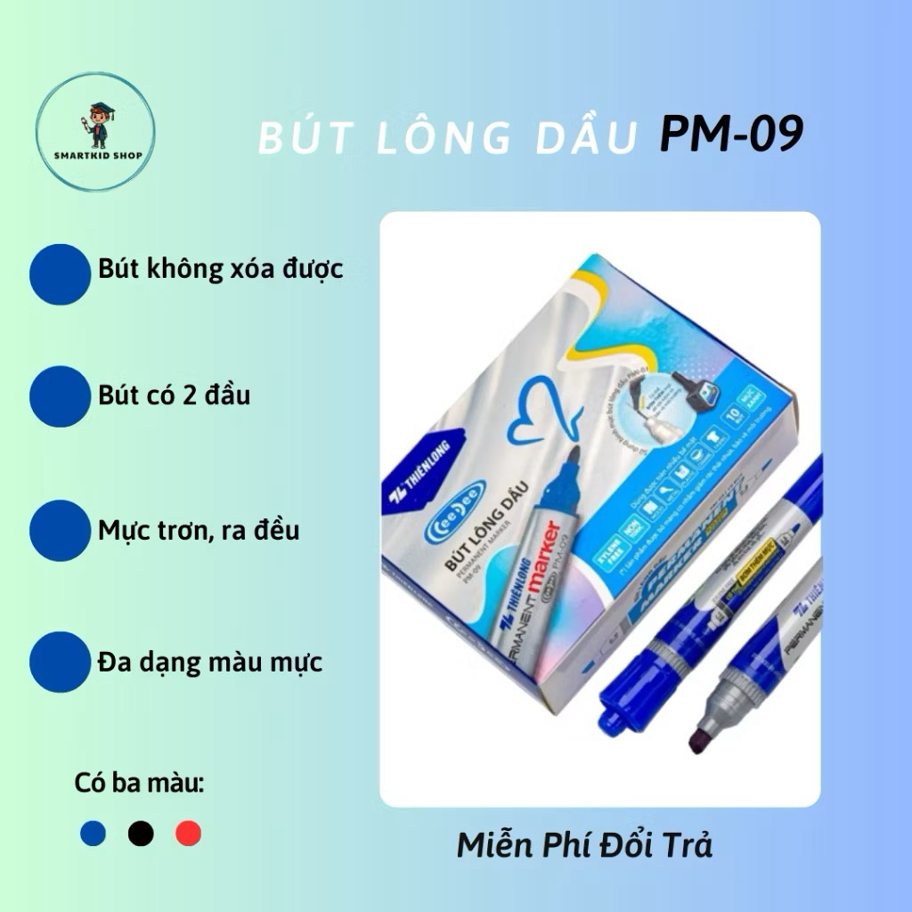 Thien long Ma PM-09 ปากกามาร์กเกอร์ถาวร