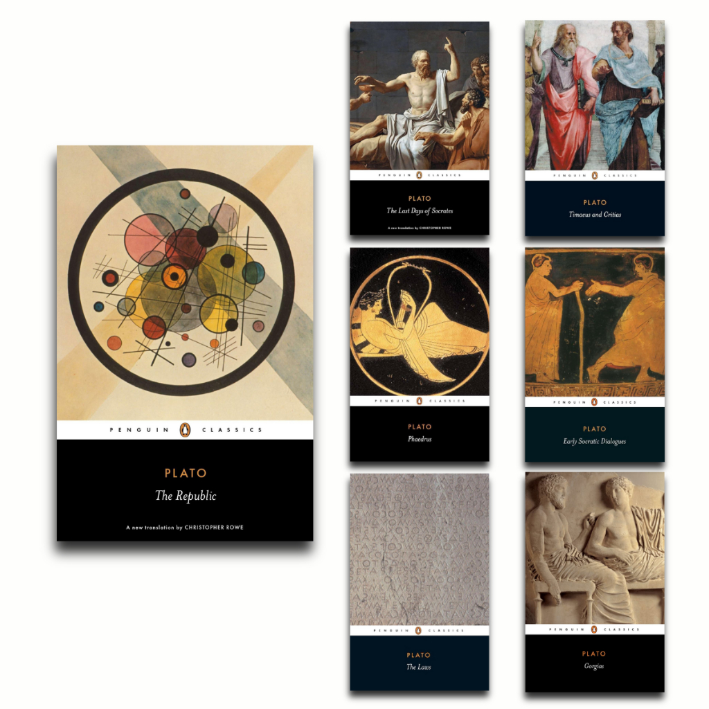 หนังสือ - Palleto Penguin Classics : The Republic วันสุดท้ายของ Socrates, Phaedrus (The Garden of Bo