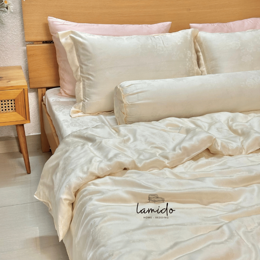 ผ้าปูที่นอน Tencel ALMIDO ขนาดที่นอน 1m4, 1m6, 1m8, 2m