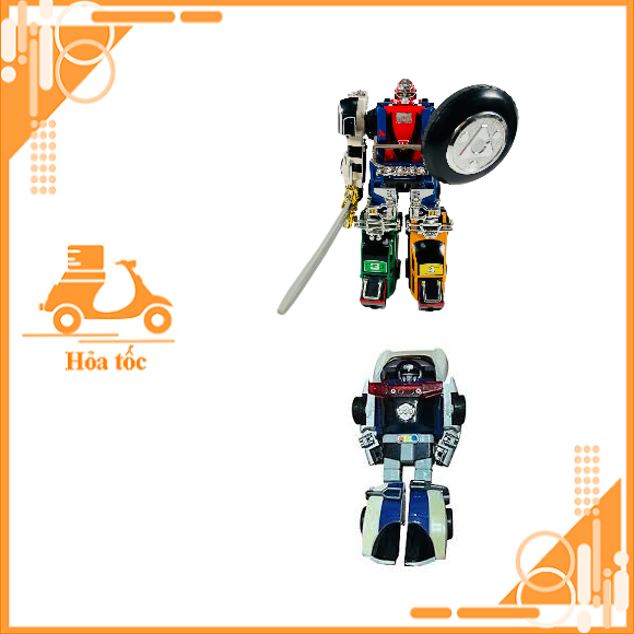 RV Robo Turbo Megazord รุ่น Zord - ของแท้ Bandai - Carranger