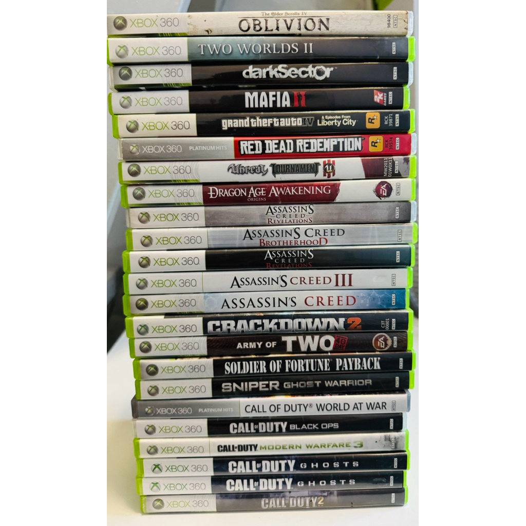 แผ่นเกม XBOX 360: หมายเลข 37 (2ND)