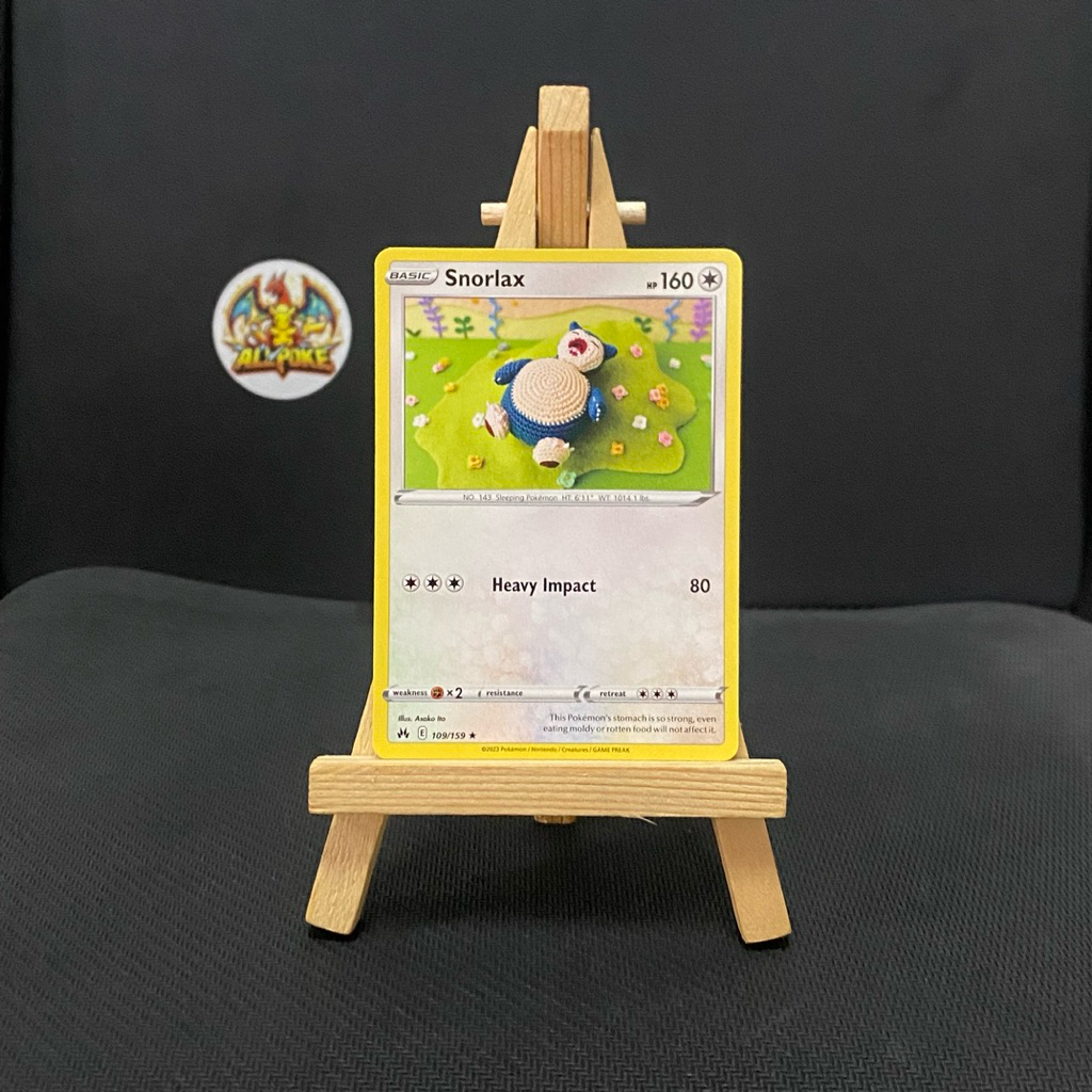 การ์ด [ Pokemon TCG ] Snorlax - 109/159 - Rare Reverse Holo -M-NM