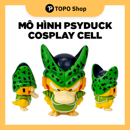 Psyduck Pokemon คอสเพลย์ Cell Dragonball รุ่น
