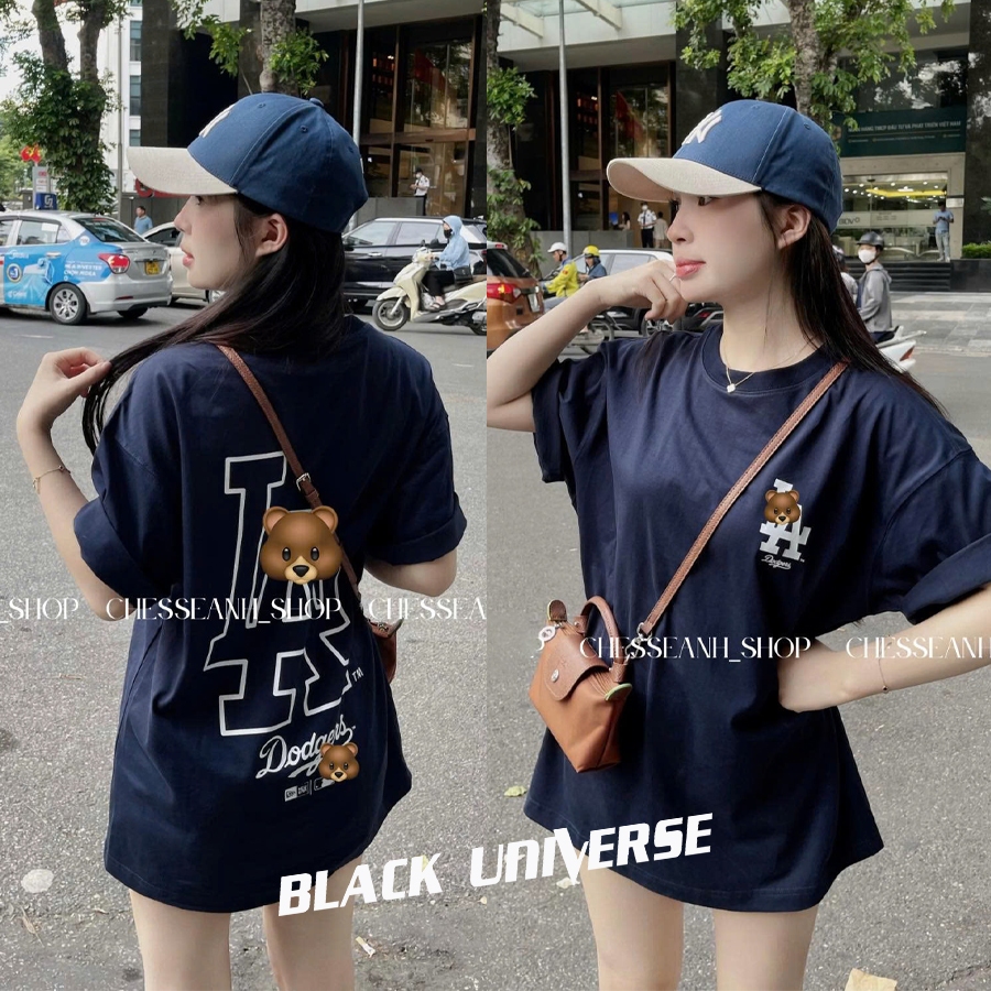 เสื้อยืดแขนสั้น LA Dodger GAVANA ผ้าฝ้ายยืด 2 ทาง คุณภาพสูง 260gsm