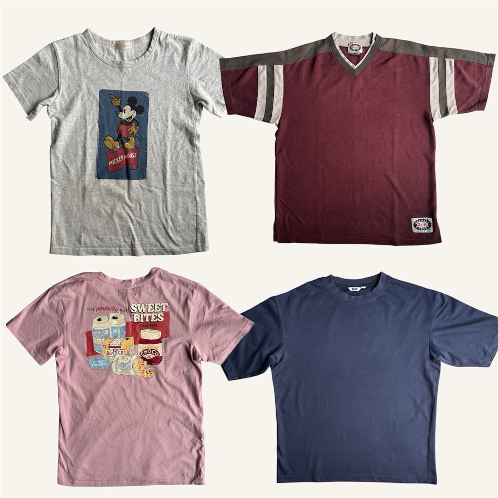 [Thrift, 2hand] T-SHIRT / T-SHIRT - อ่านคําอธิบาย