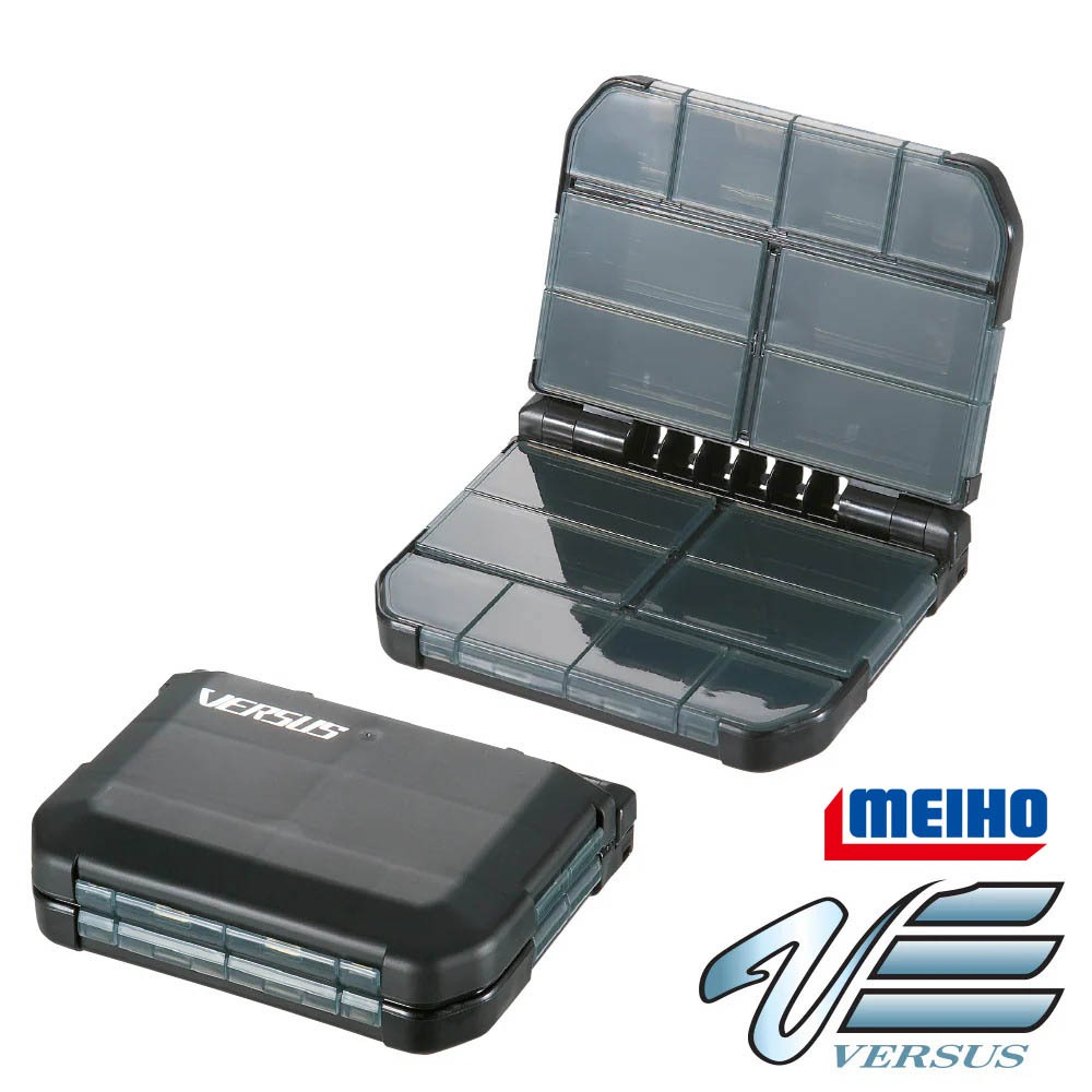 Meiho VS-388DD แหวน, ล็อค, กุญแจมือ, ตะขอปลา, กล่องอุปกรณ์เสริม