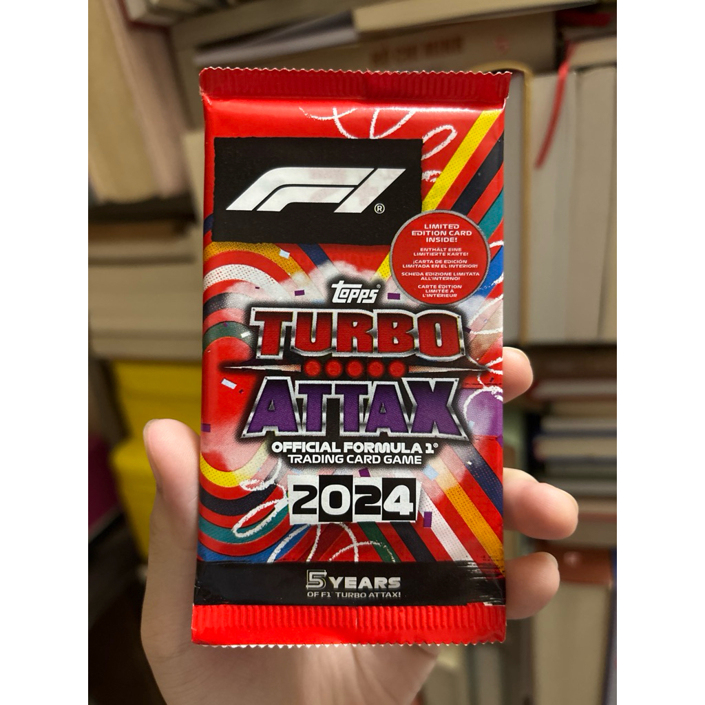 แพ็คการ์ดมือ RACING F1 TURBO ATTAX 2024