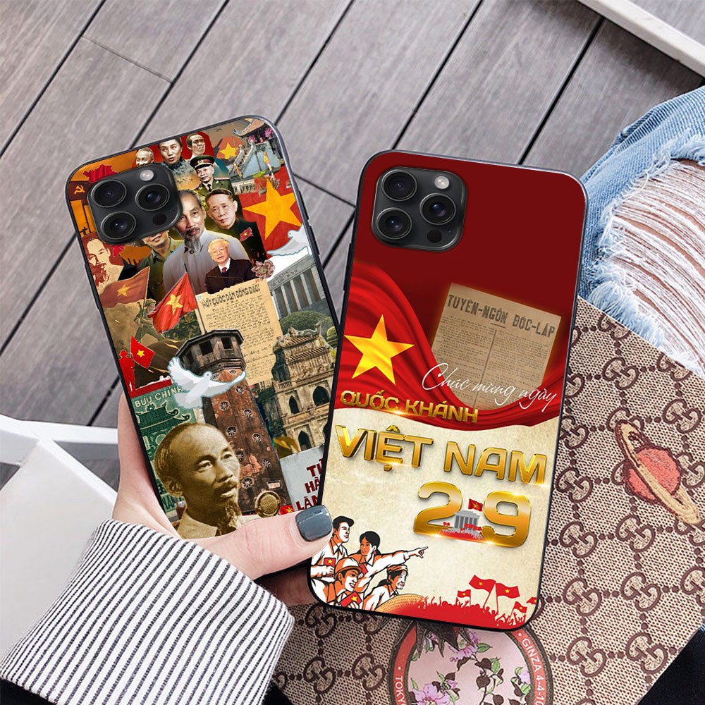 "Iphone 16/ip 16 pro/ip 16 pro max/ip 16e/ip 16 plus case พิมพ์ลายเวียดนาม "