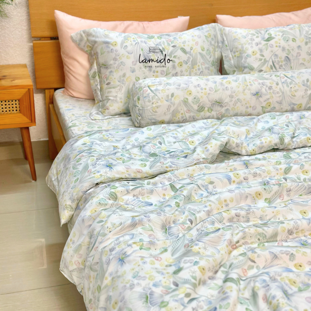 ผ้าปูที่นอน Tencel ALMIDO ขนาดที่นอน 1m4, 1m6, 1m8, 2m