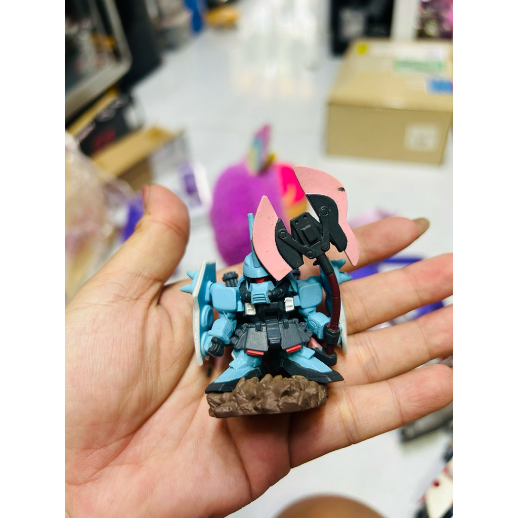 SD Slash Zaku Phantom Ultimate Battle Spirit Mobile Suit ฟิกเกอร์กันดั้ม SEED DESTINY