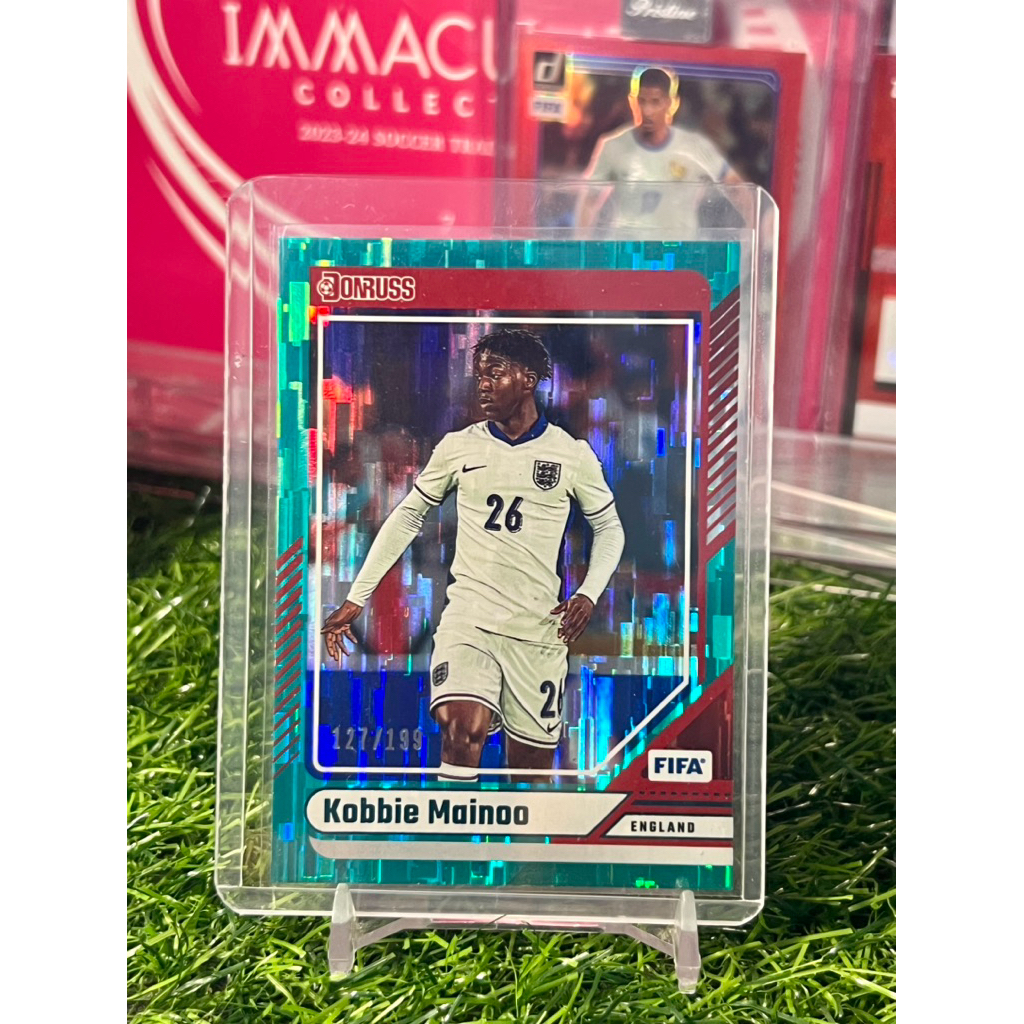 Kobie Mainoo 127/199 Panini Donruss 2024/25 การ์ดฟุตบอล