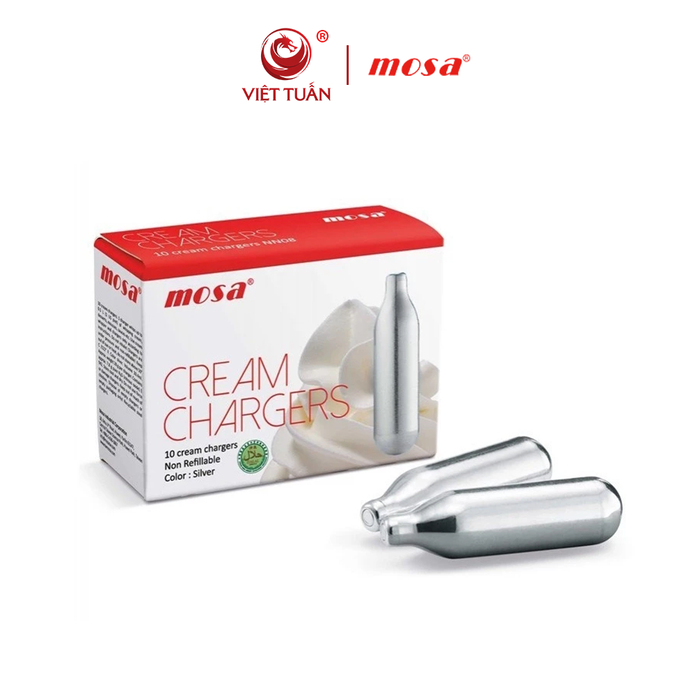 N2O Mosa Fresh Cream Gas Tablets 10 เม็ด/กล่อง