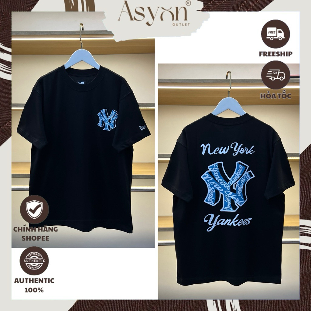(ออธ) New Era x MIb NY New York Graffiti Art Blue T-Shirt สีดํา | CODE CODE CODE CODE 16668988 - ร้า