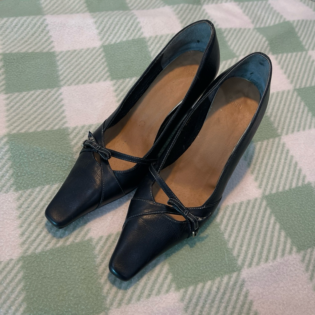 รองเท้าส้นสูงวินเทจ vip ญี่ปุ่น ไซส์ 35,5-36